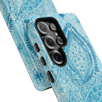 Teal Paisley