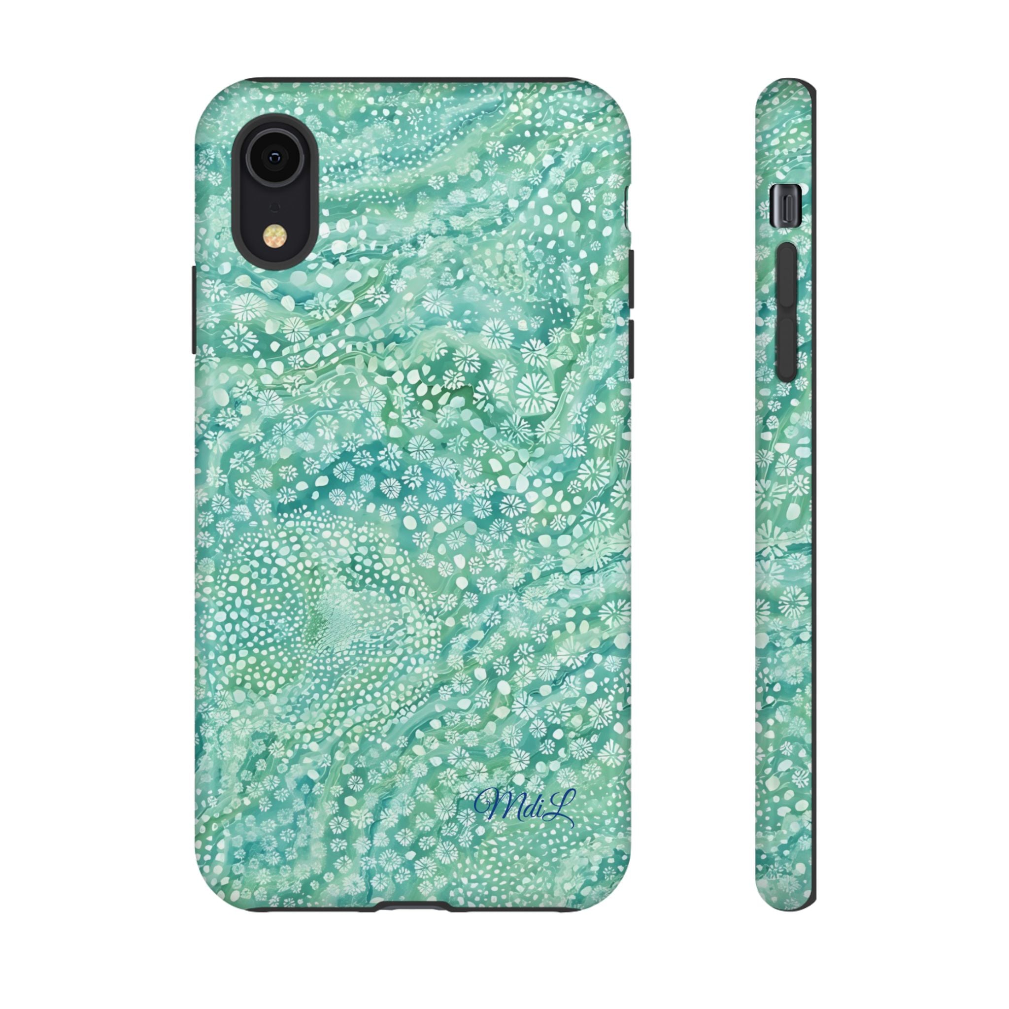 Teal Florals