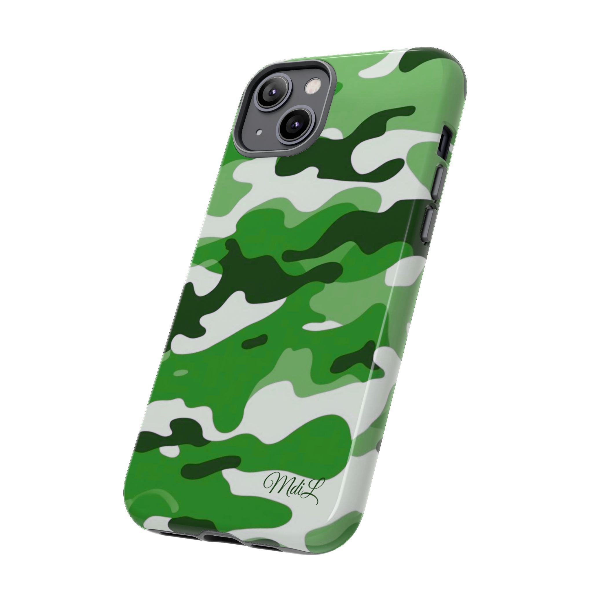 Green Camo iPhone Case