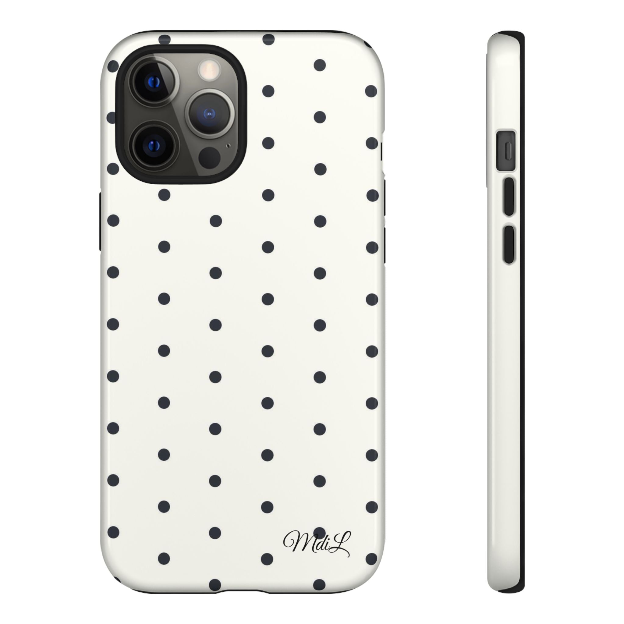 Polka Dots | Black and White - Mare di Luna