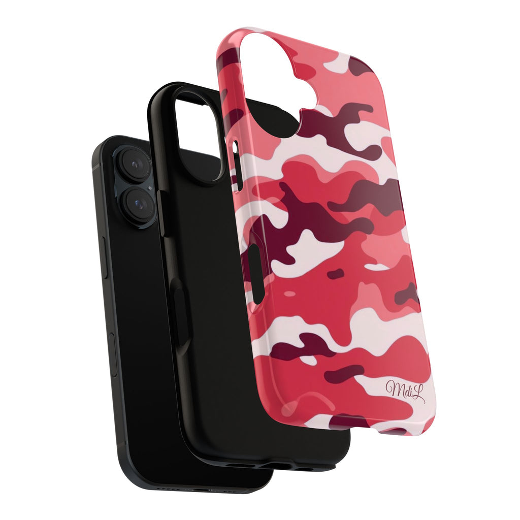 Red Camo iPhone Case