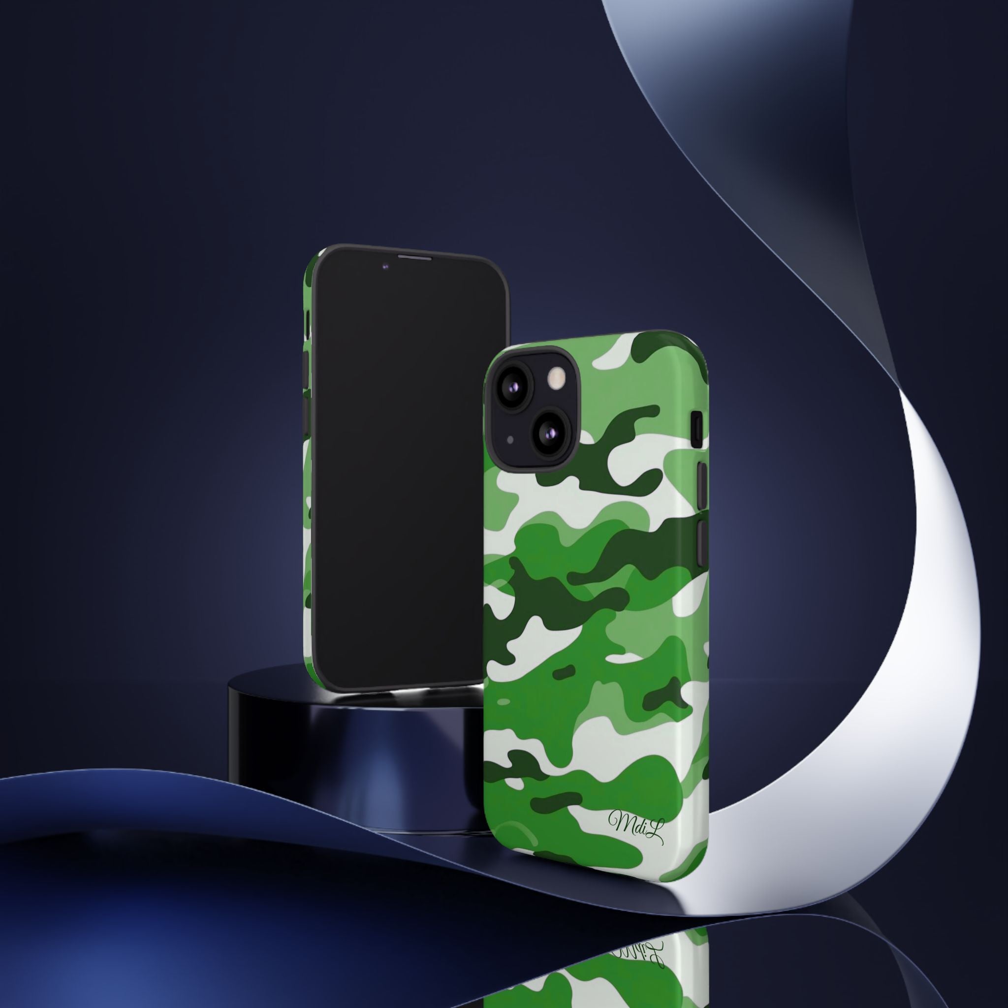 Green Camo iPhone Case