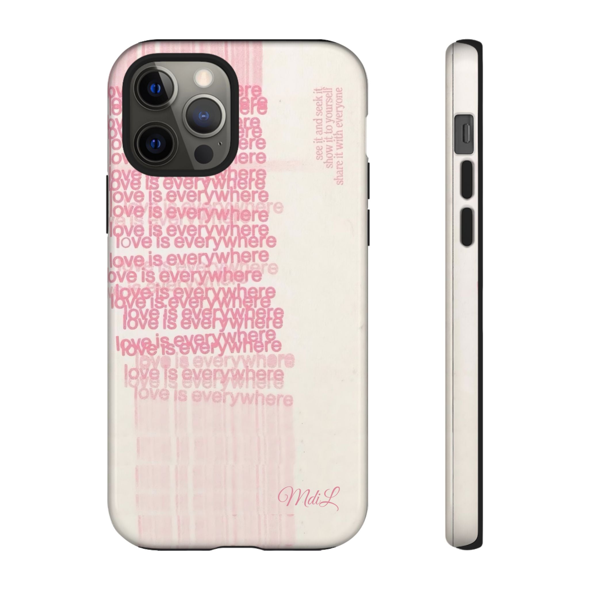 Love is Everywhere | Pink and White - Mare di Luna