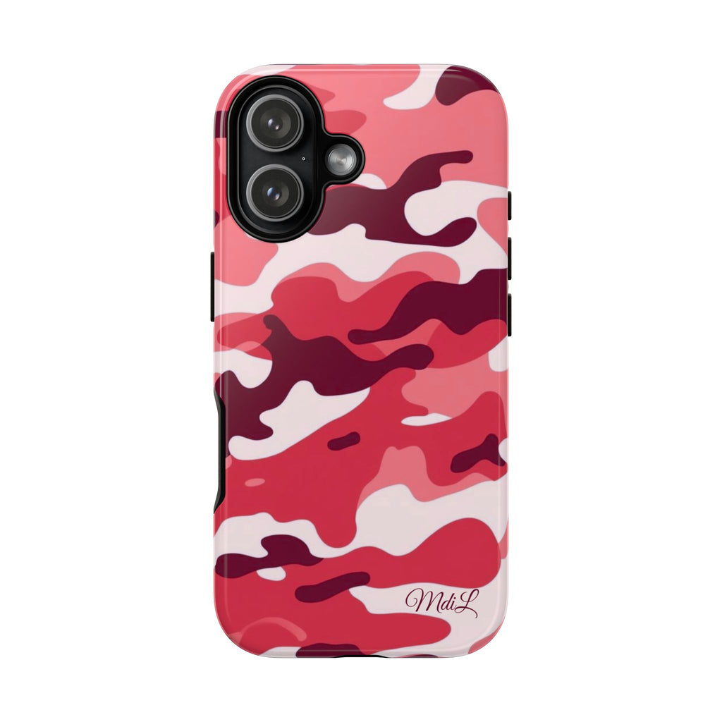 Red Camo iPhone Case