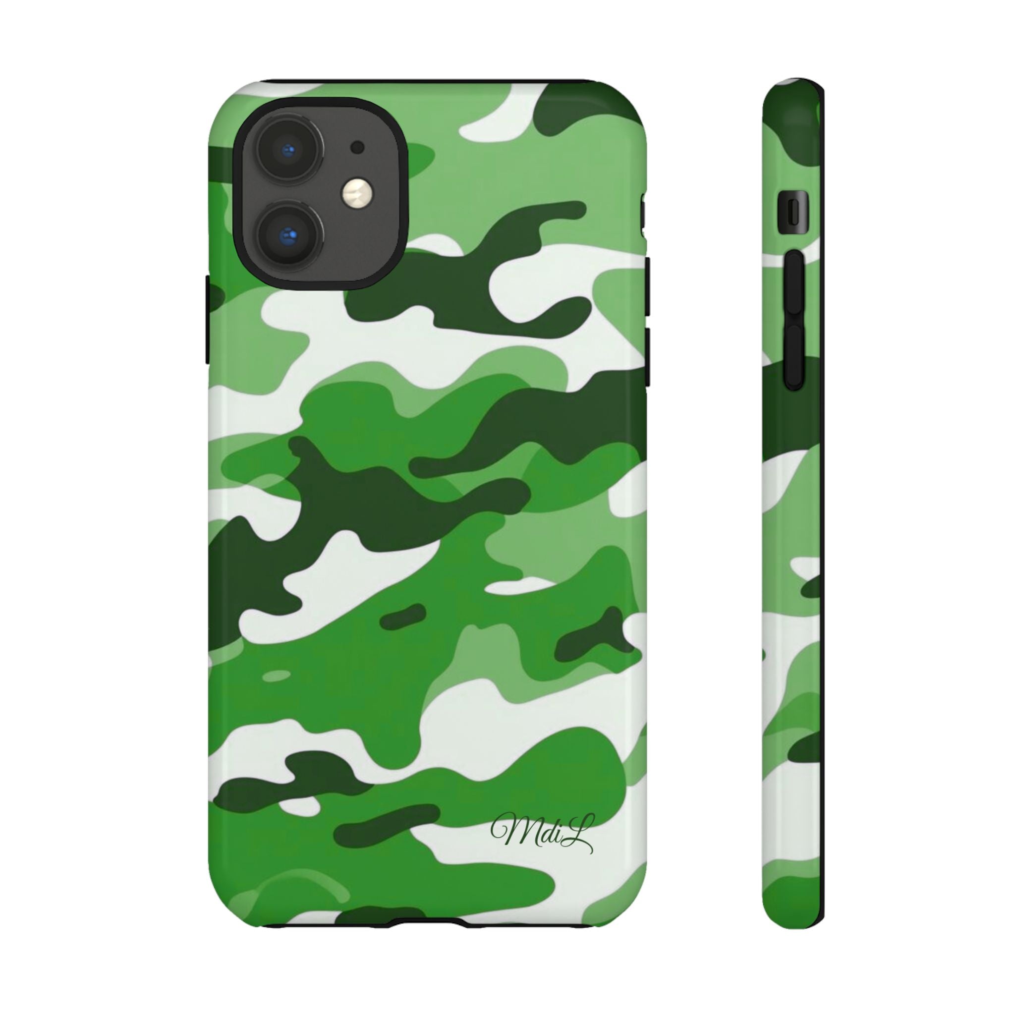 Green Camo iPhone Case