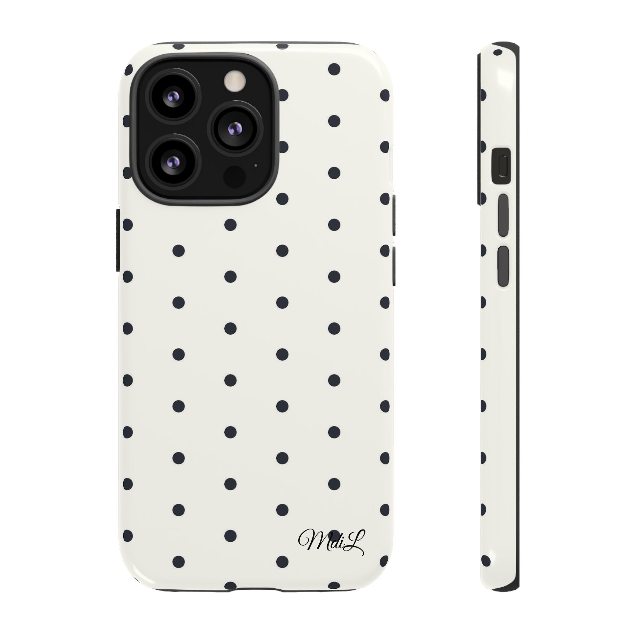 Polka Dots | Black and White - Mare di Luna