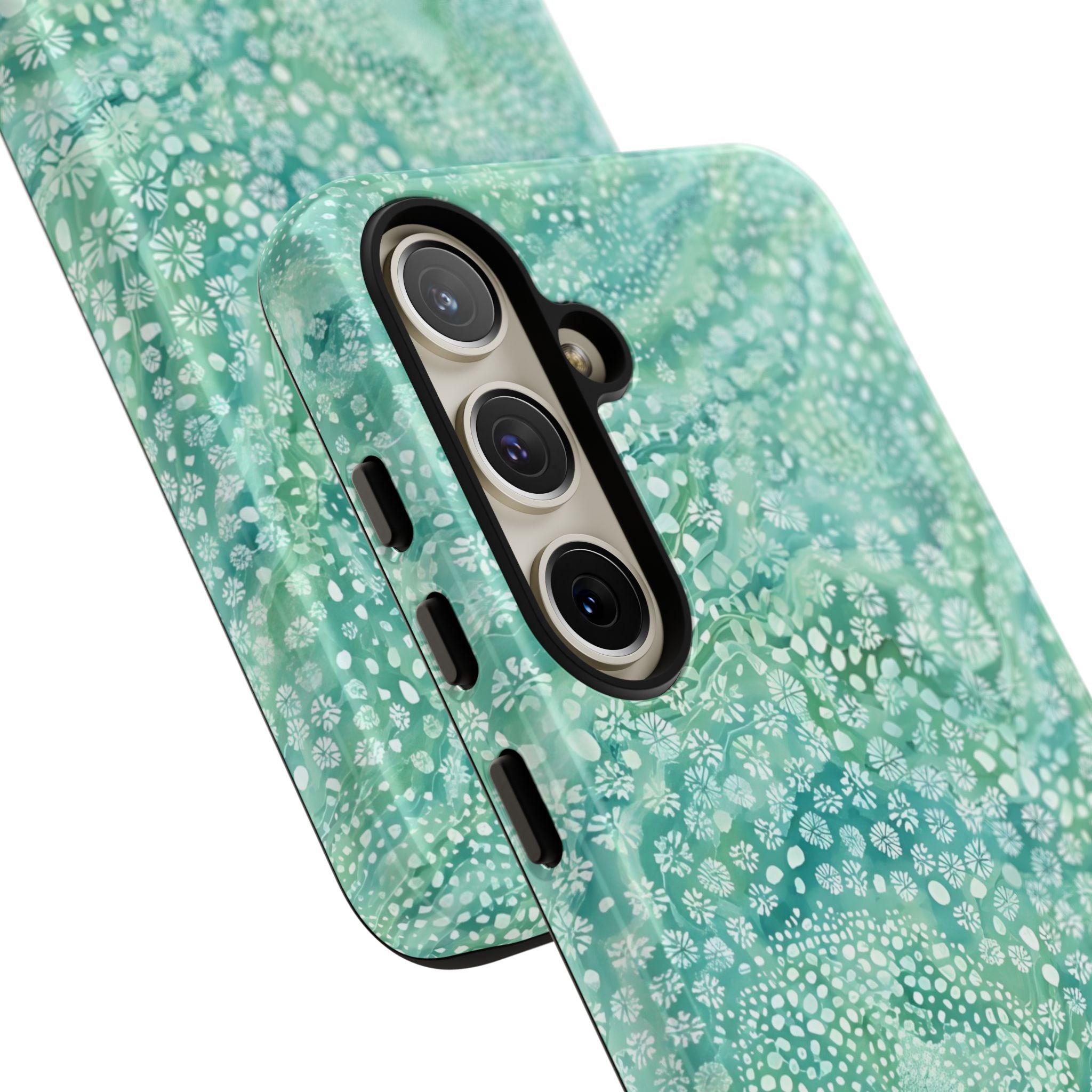 Teal Florals