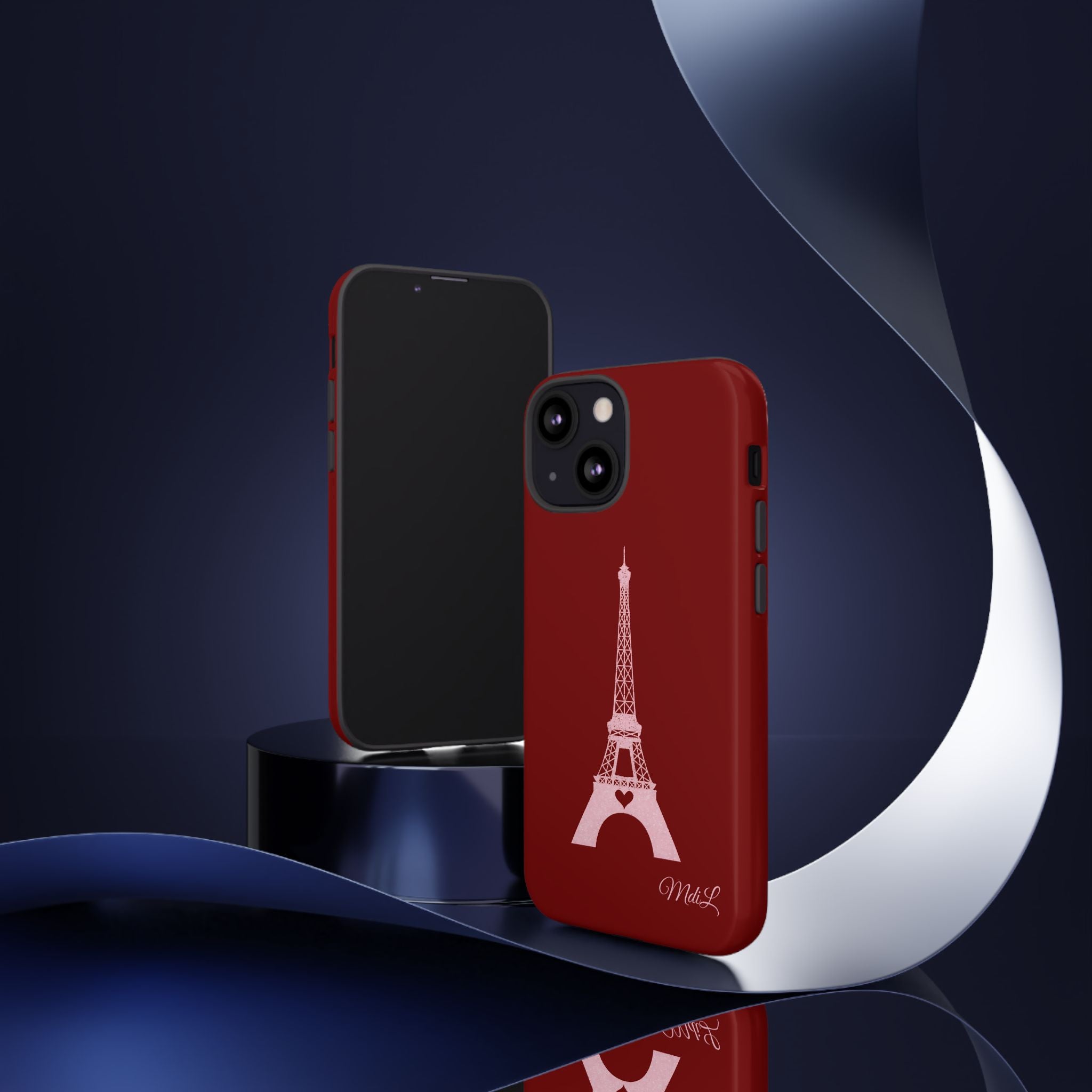Eiffel Tower | Pink & Red - Mare di Luna