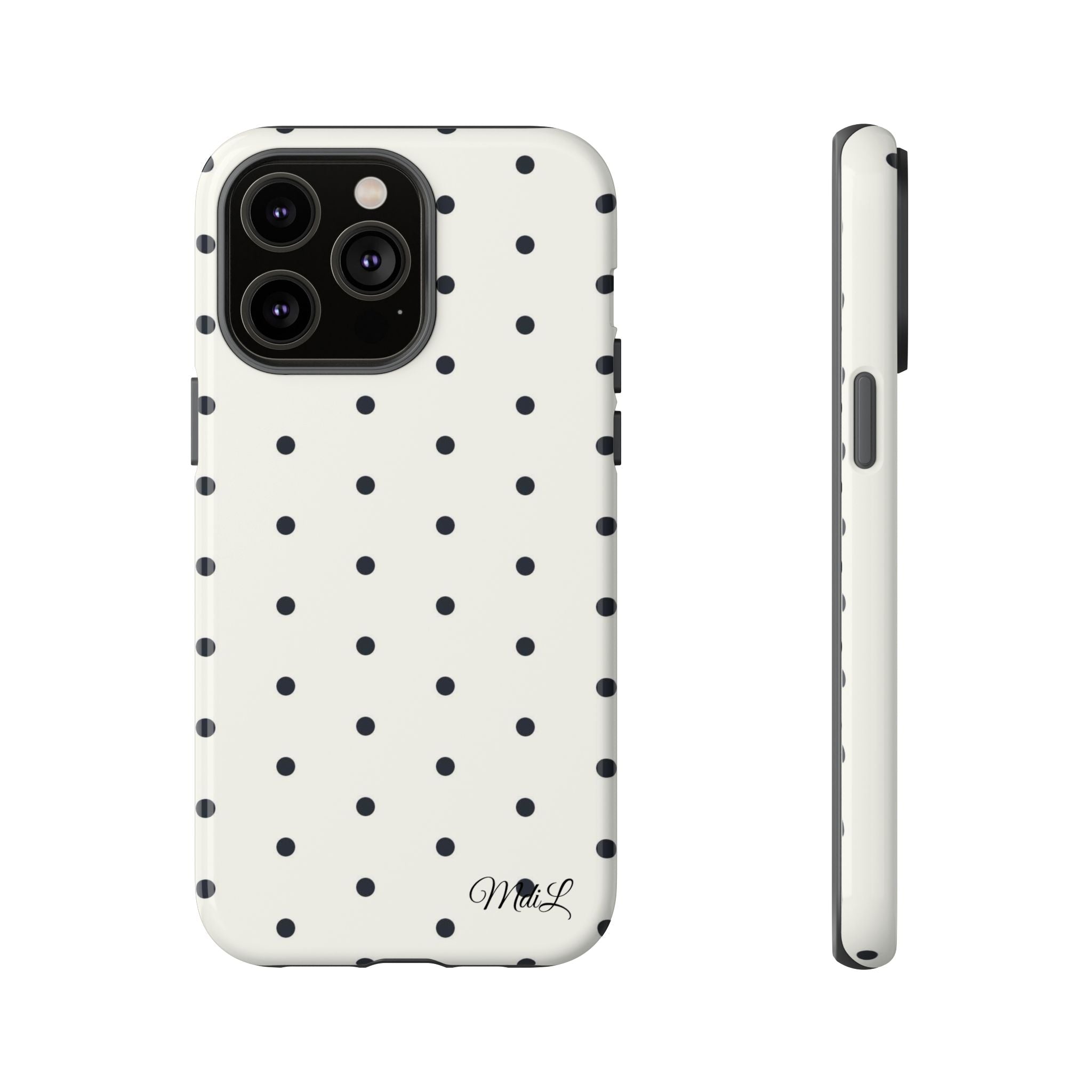 Polka Dots | Black and White - Mare di Luna