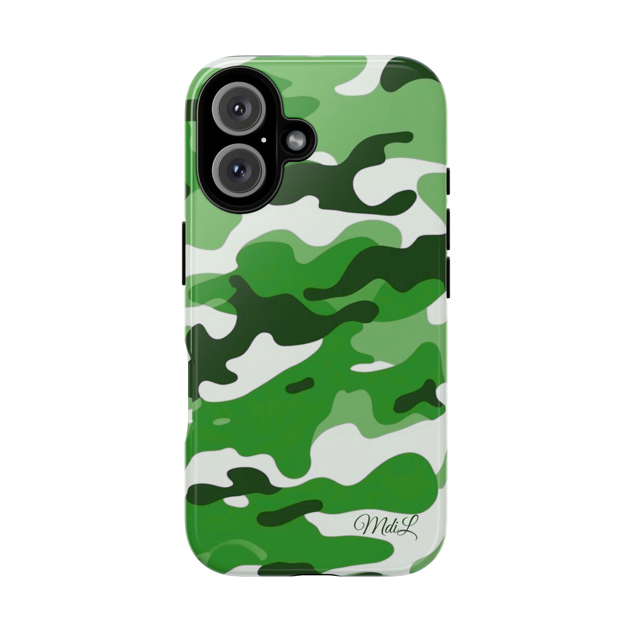 Green Camo iPhone Case