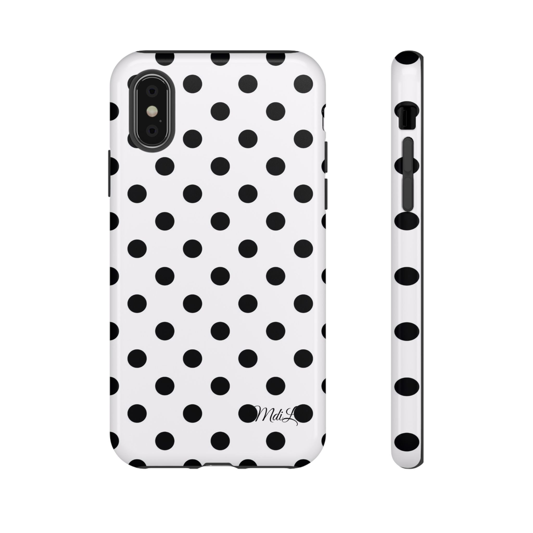 Polka Dots | Black and White - Mare di Luna