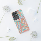 Coral & Teal