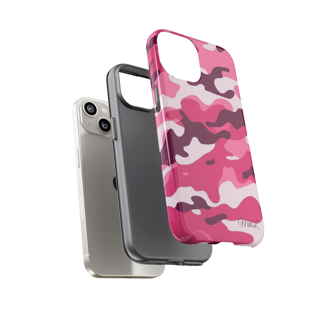 Pink Camo iPhone Case