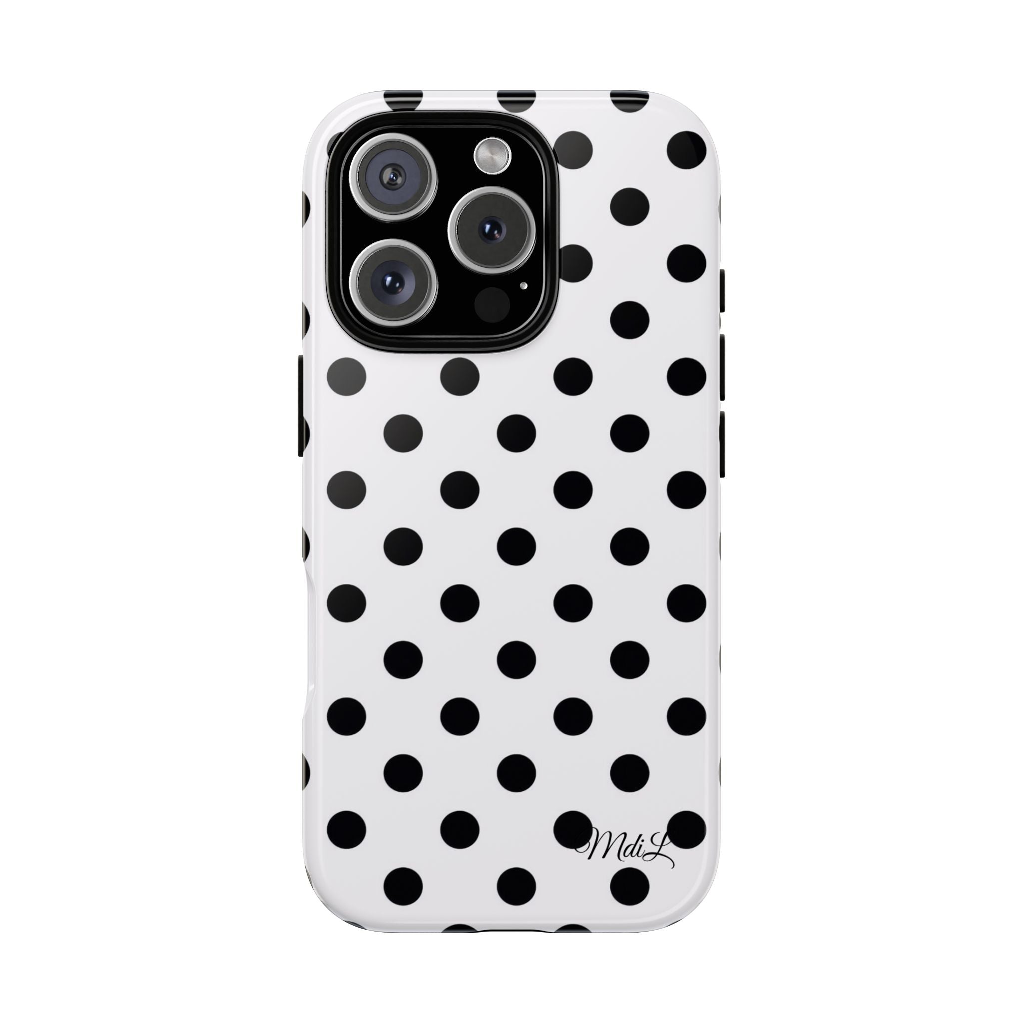 Polka Dots | Black and White - Mare di Luna