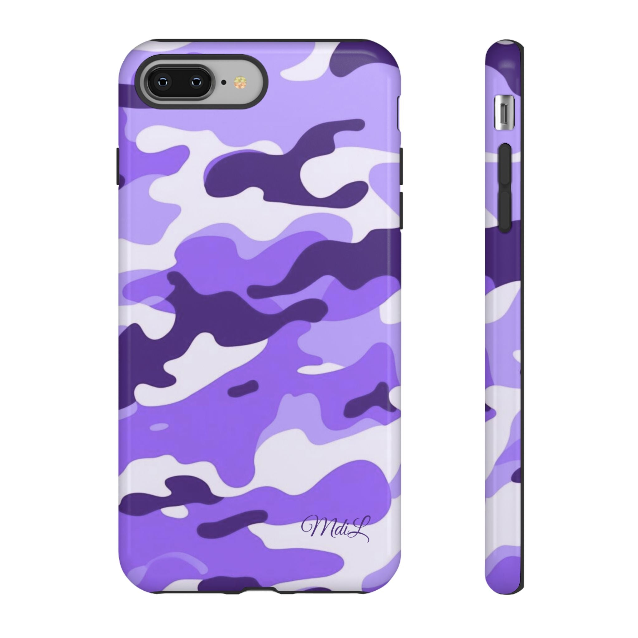 Purple Camo iPhone Case