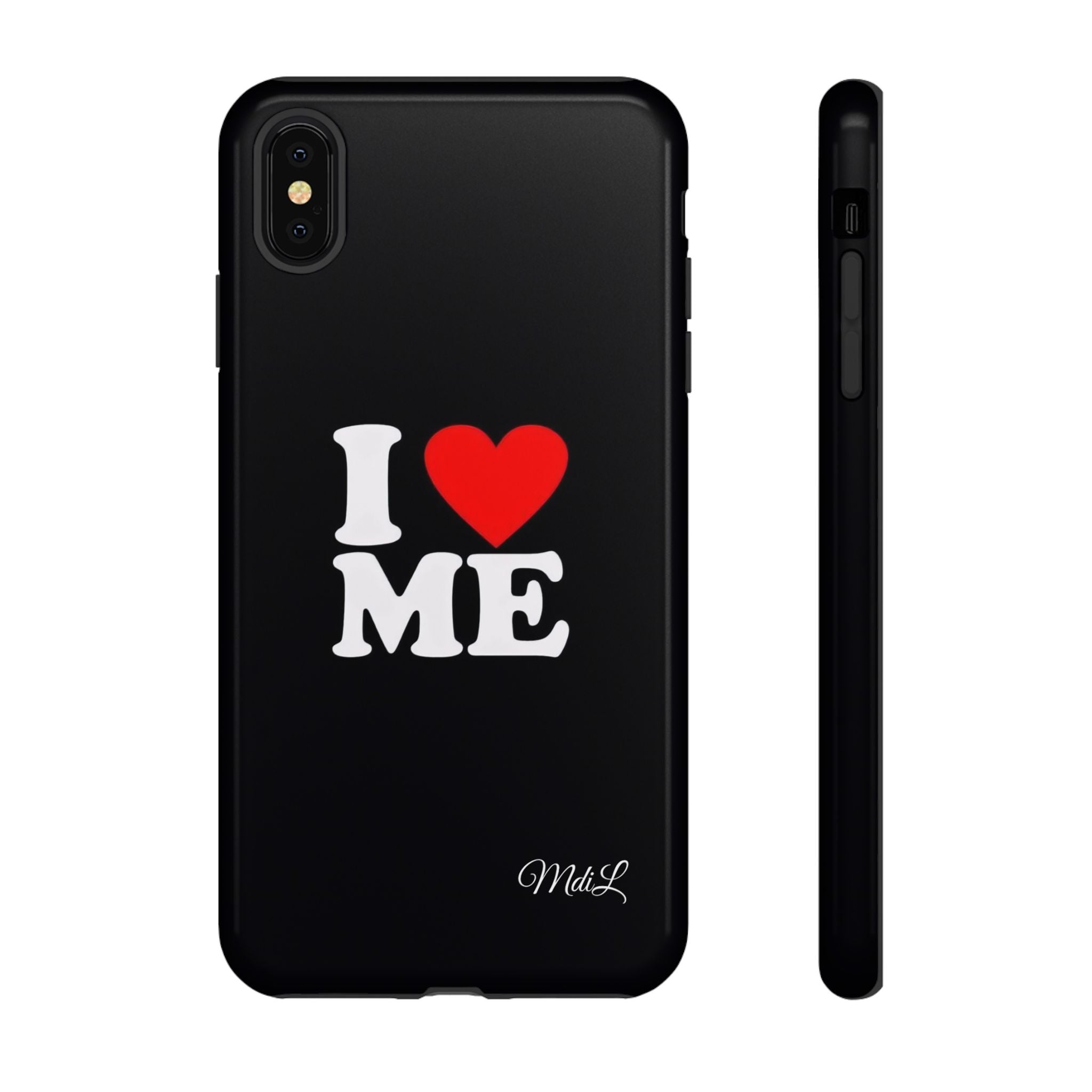 I Love Me iPhone Case