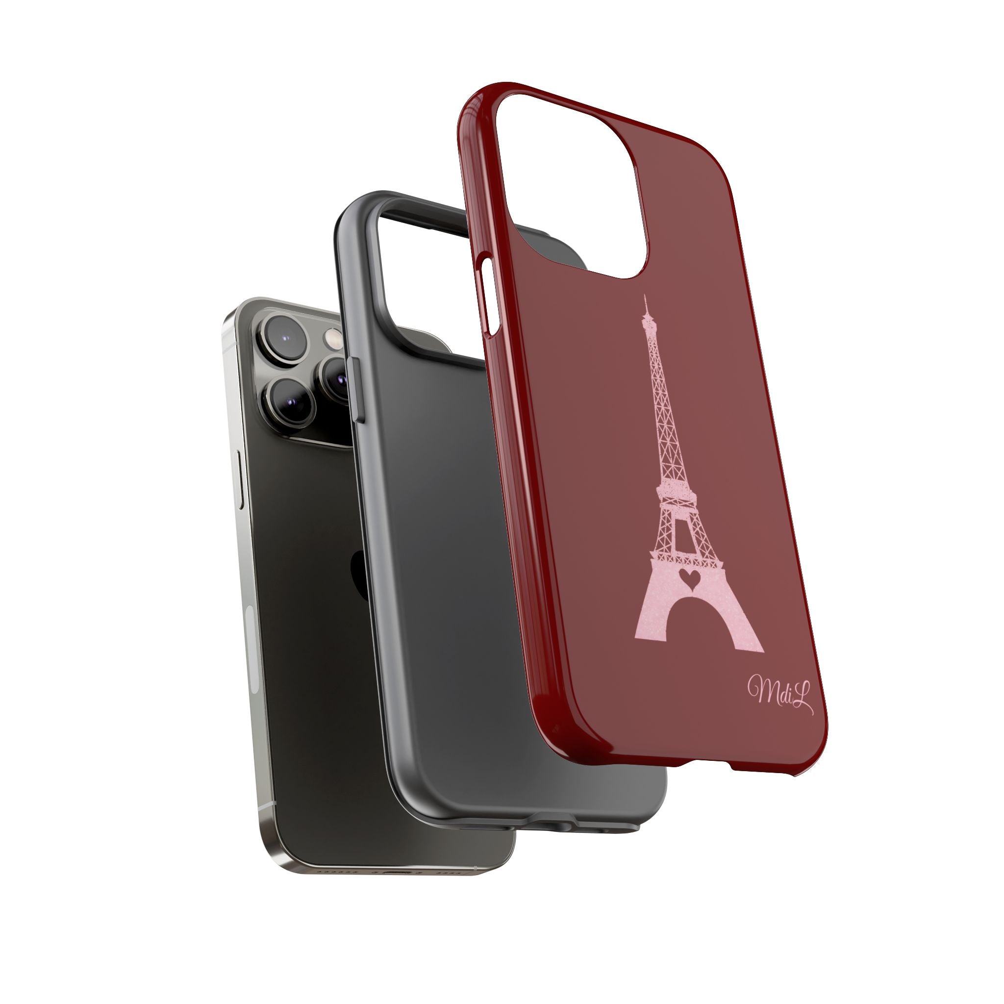 Eiffel Tower | Pink & Red - Mare di Luna