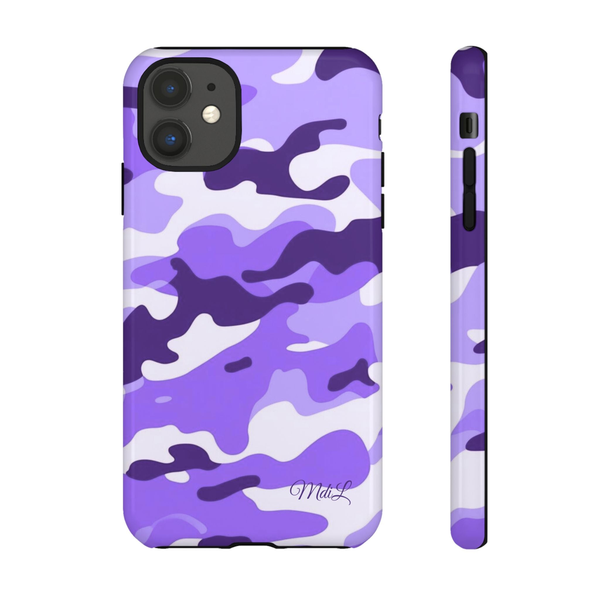 Purple Camo iPhone Case