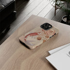 Rosy Koi Pond iPhone Case