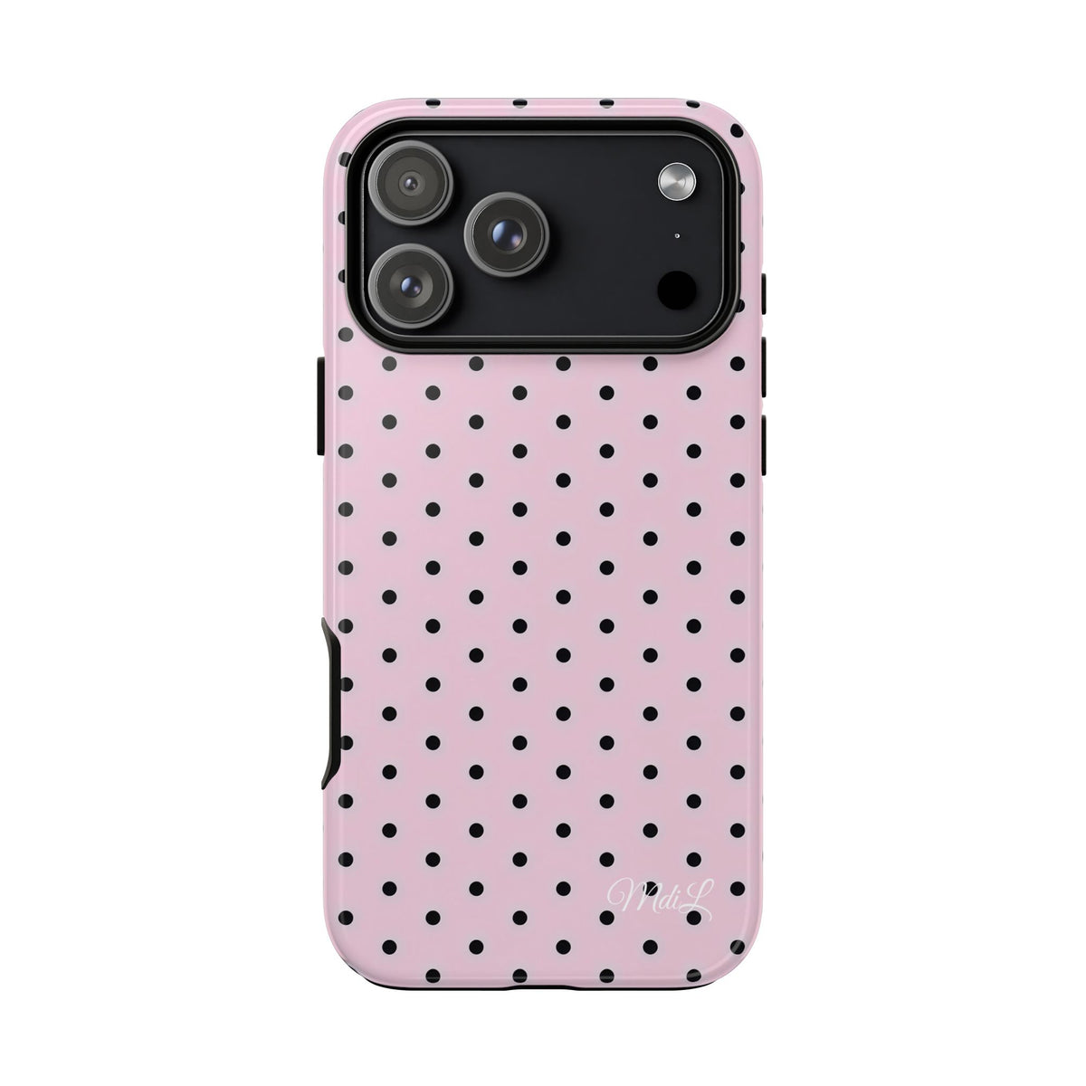 Polka Dots | Pink and Black - Mare di Luna