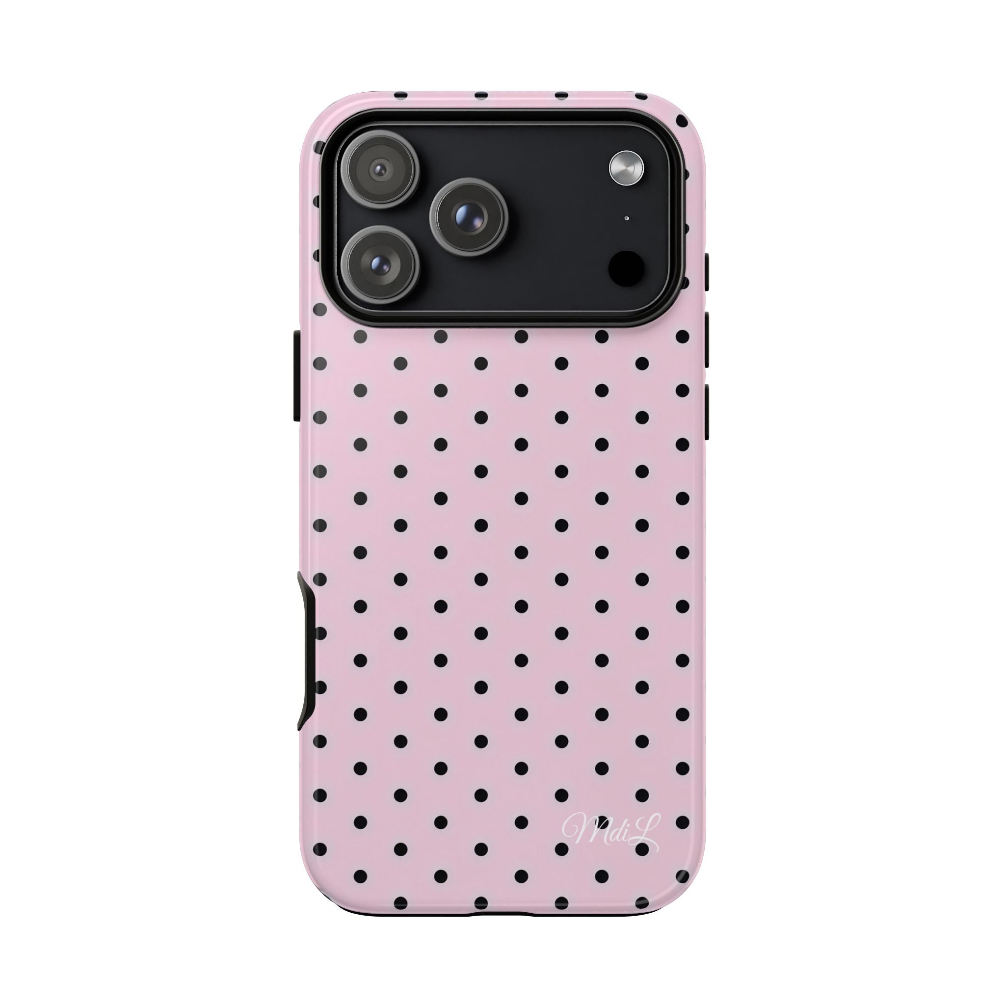 Polka Dots | Pink and Black - Mare di Luna