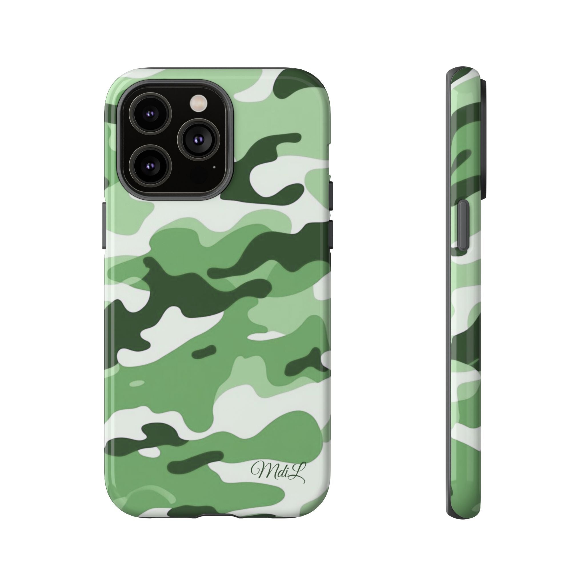 Mint Camo iPhone Case