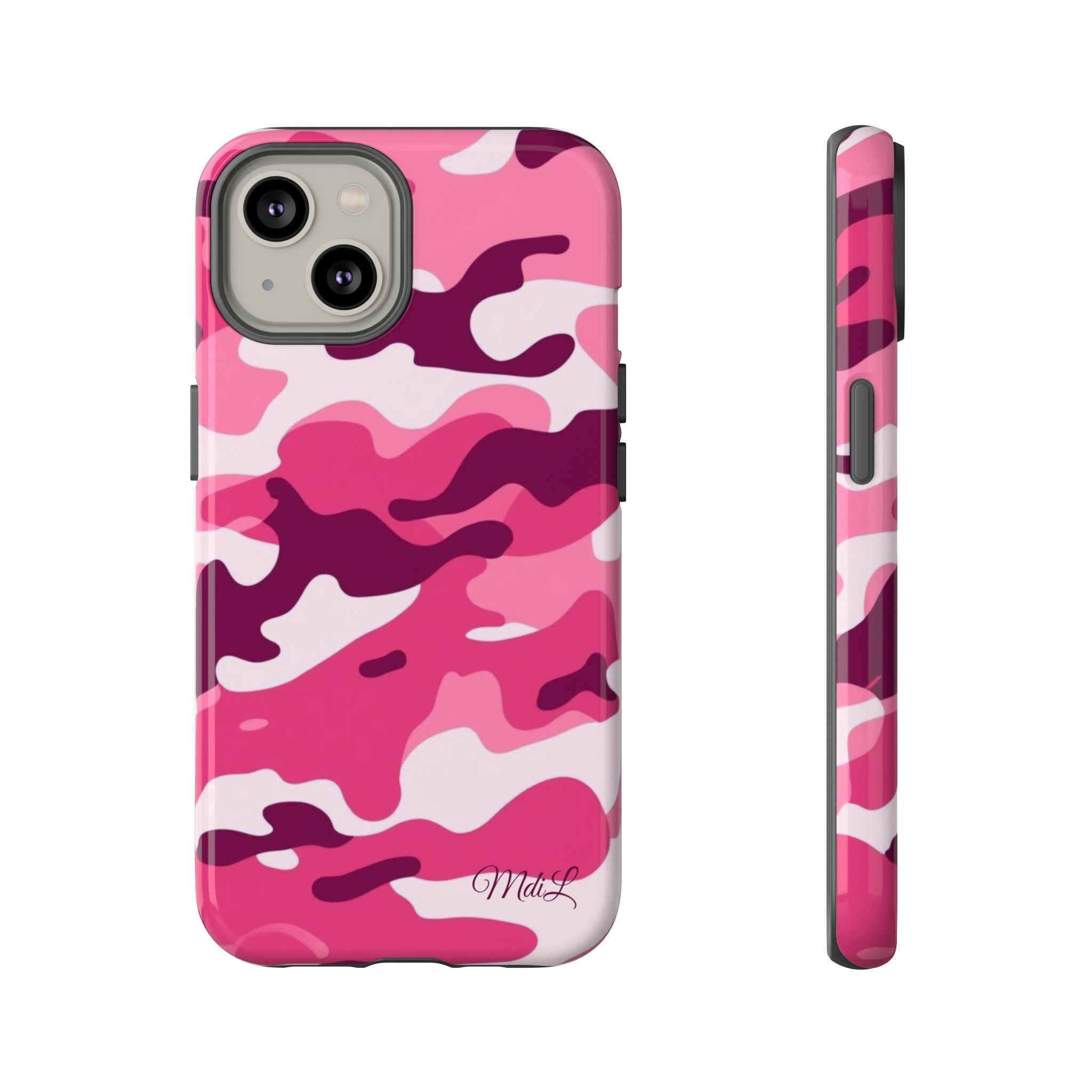 Pink Camo iPhone Case