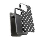 Polka Dots | White and Black - Mare di Luna