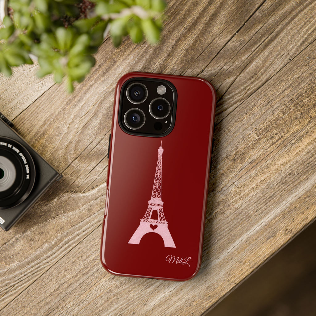 Eiffel Tower | Pink & Red - Mare di Luna
