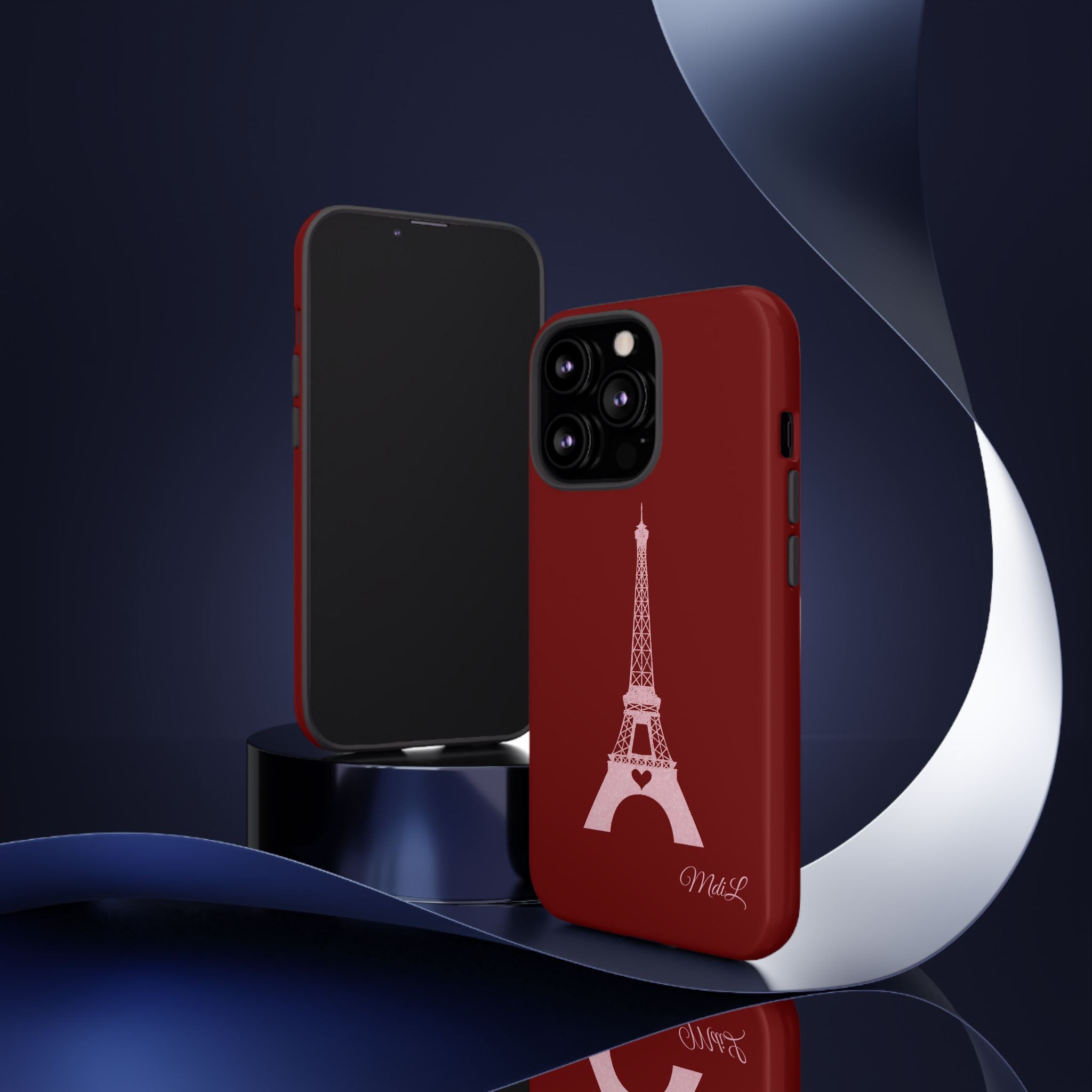 Eiffel Tower | Pink & Red - Mare di Luna