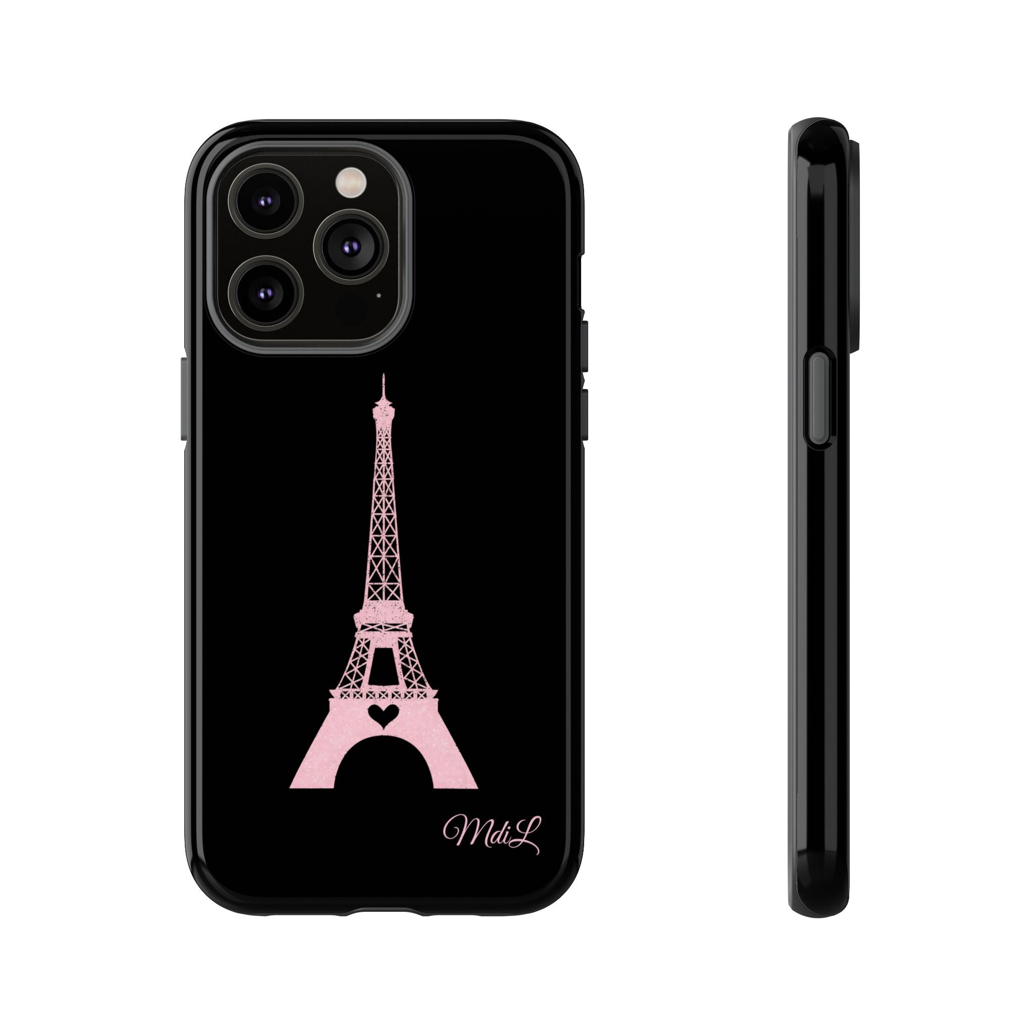 Eiffel Tower | Pink & Black - Mare di Luna