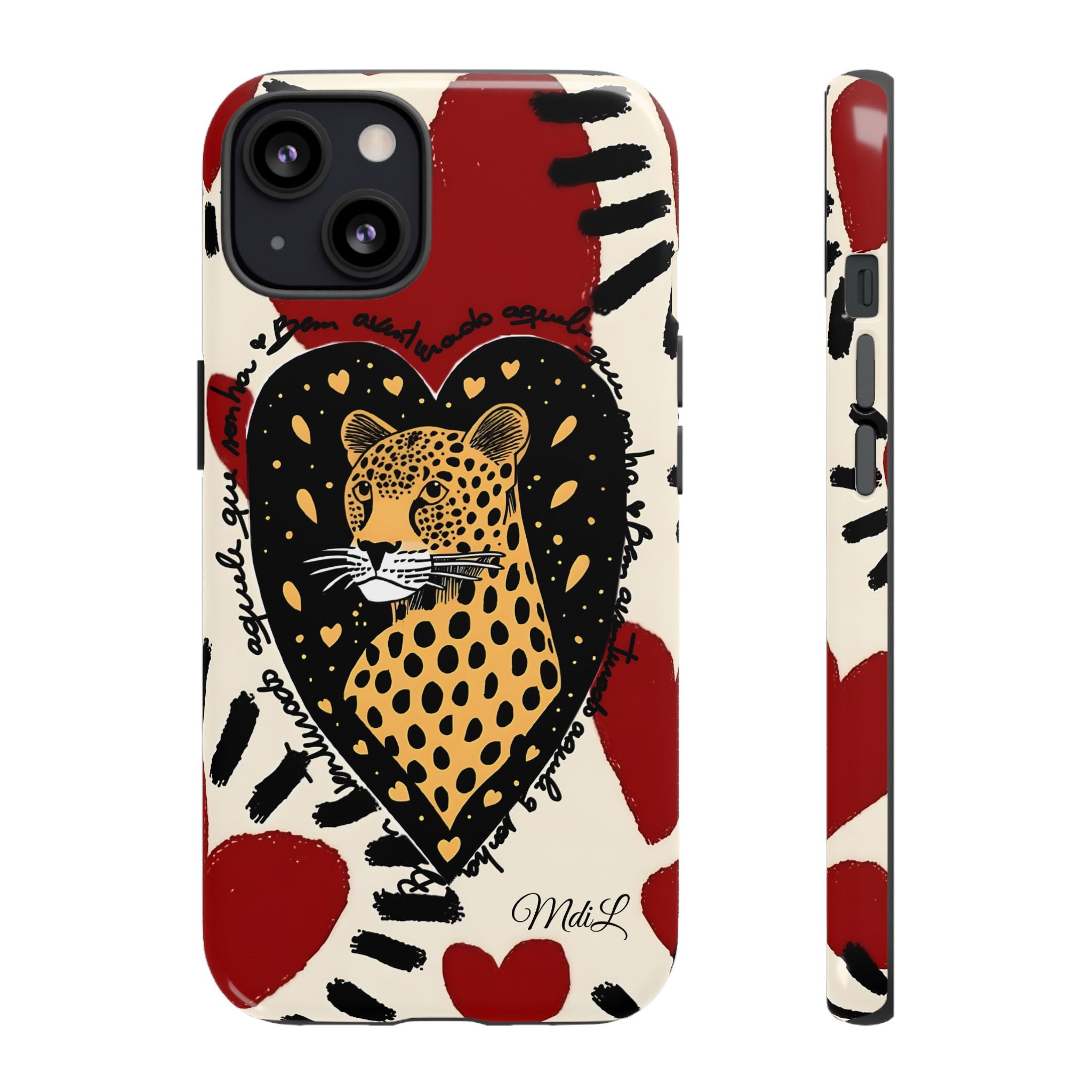 Leopard | Red Hearts - Mare di Luna