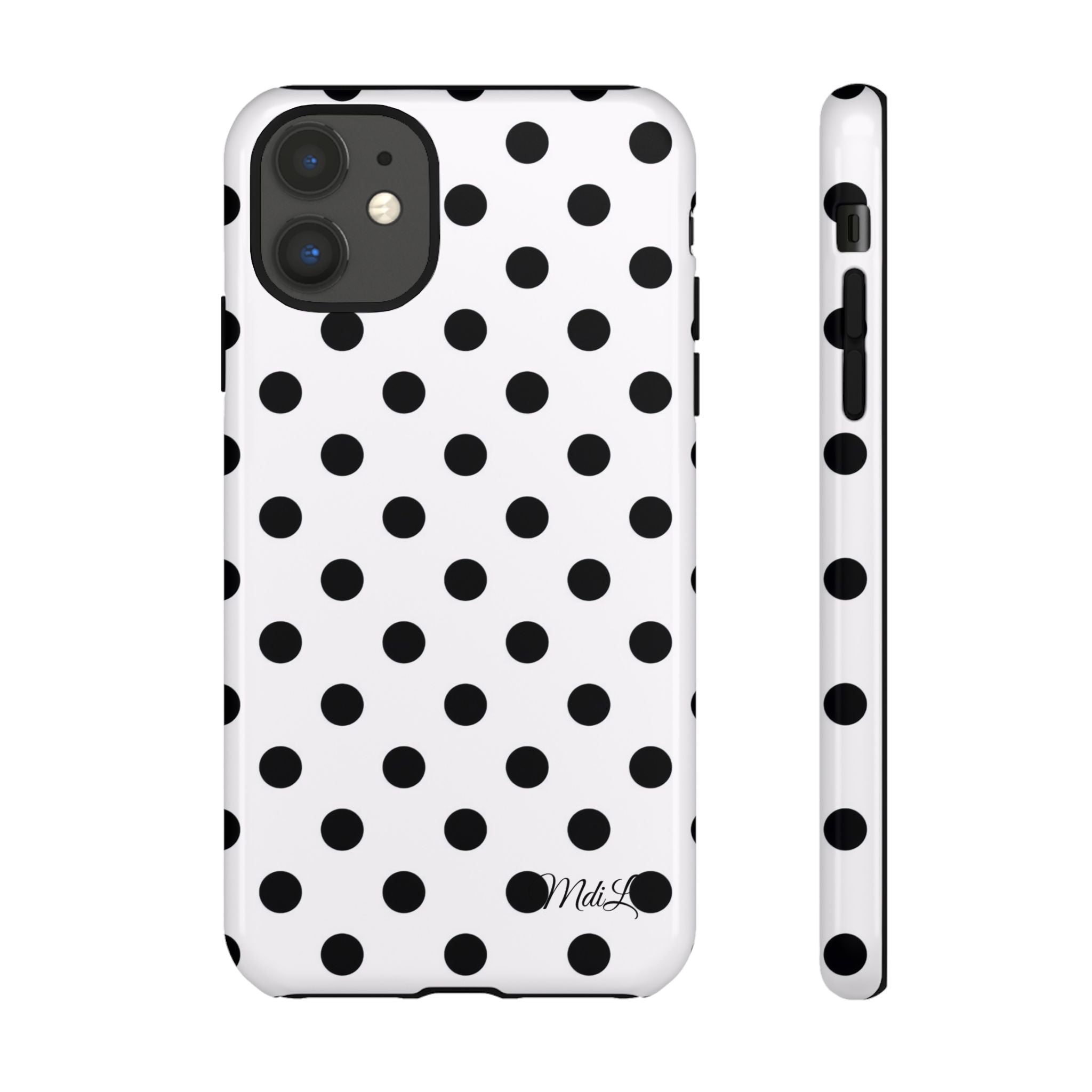 Polka Dots | Black and White - Mare di Luna