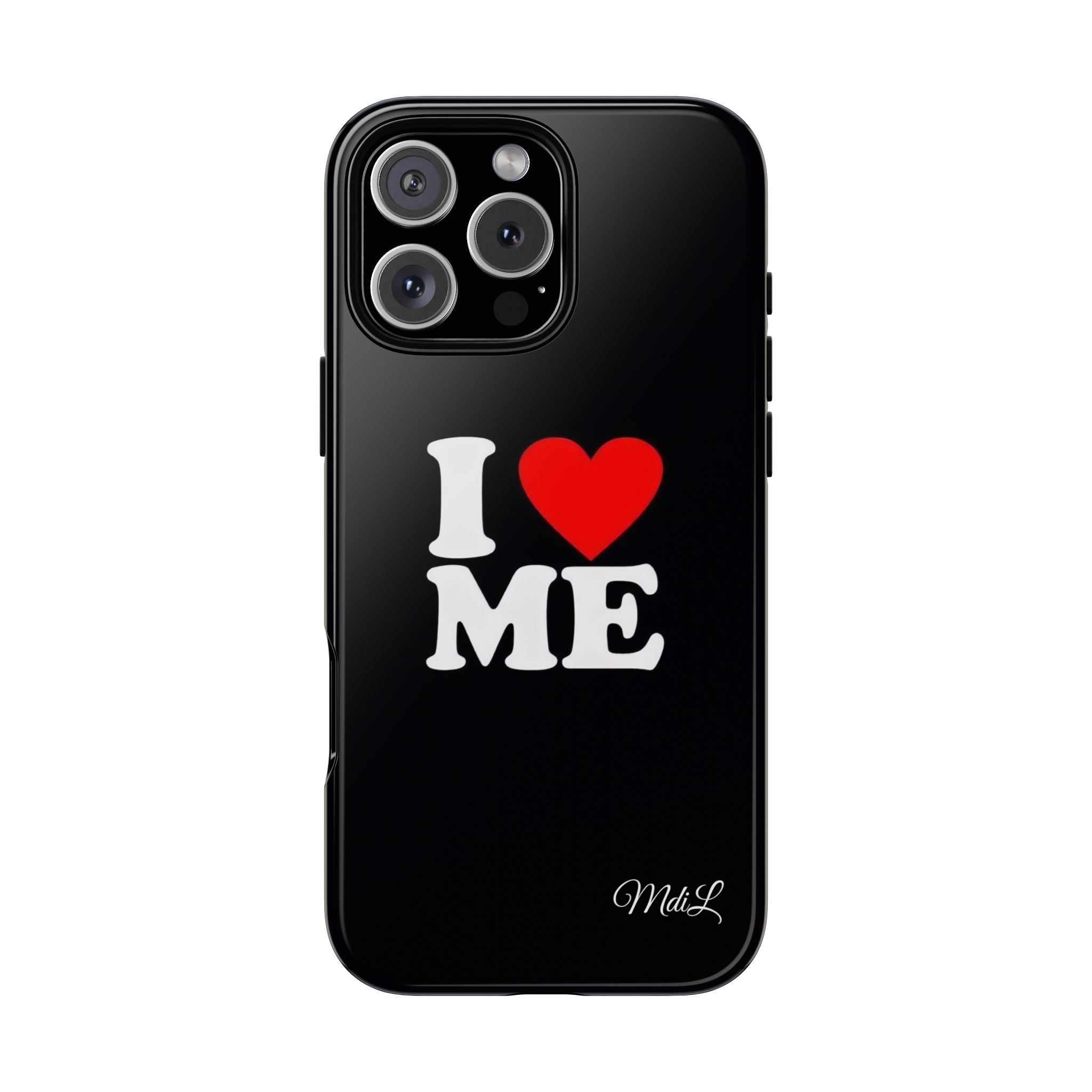 I Love Me iPhone Case