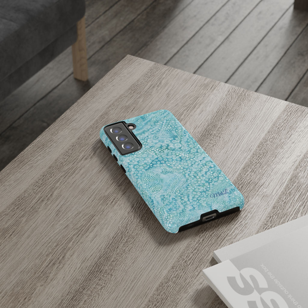 Teal Florals