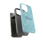 Teal Florals Personalized