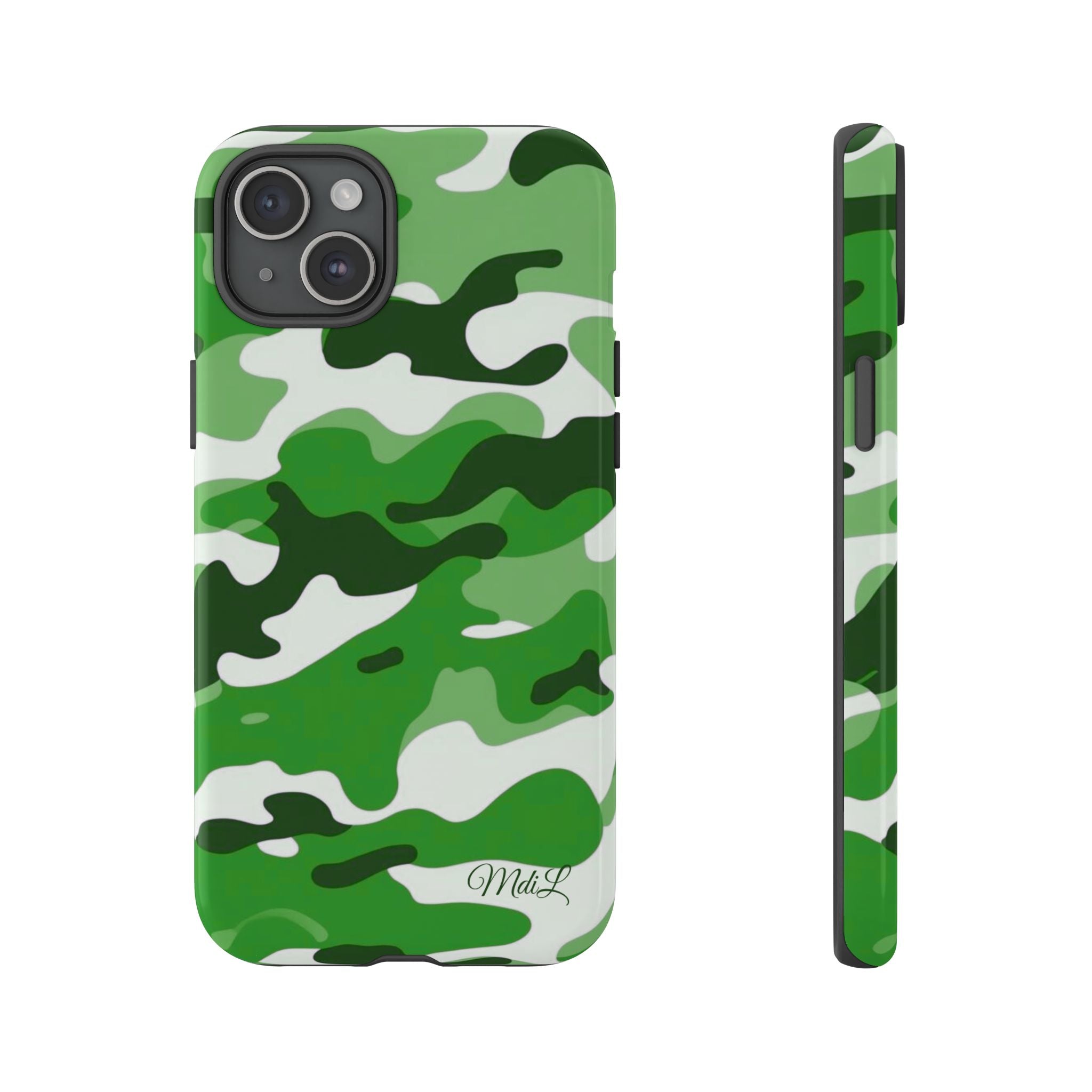 Green Camo iPhone Case