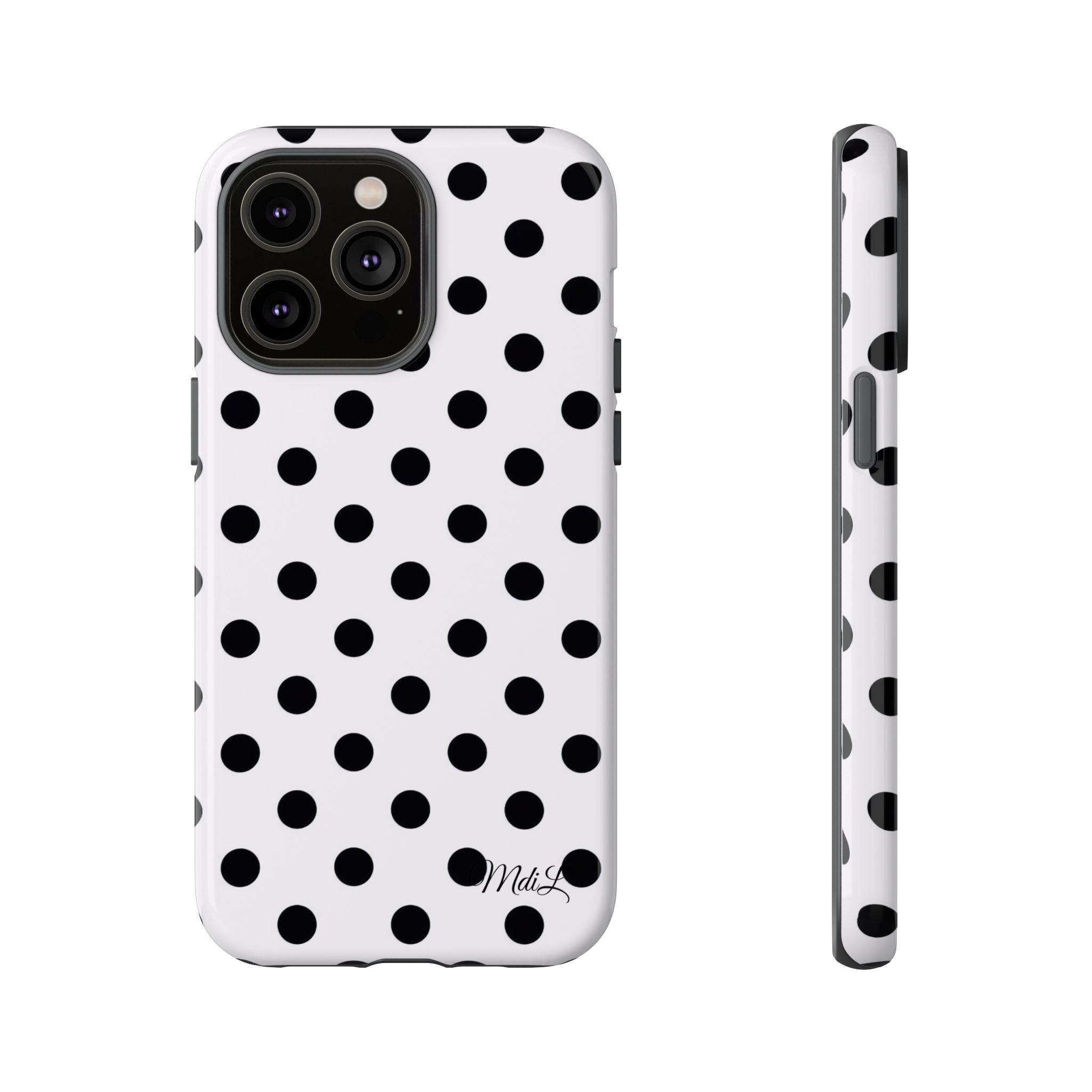 Polka Dots | Black and White - Mare di Luna