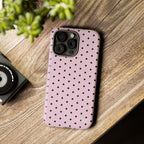 Polka Dots | Pink and Black - Mare di Luna