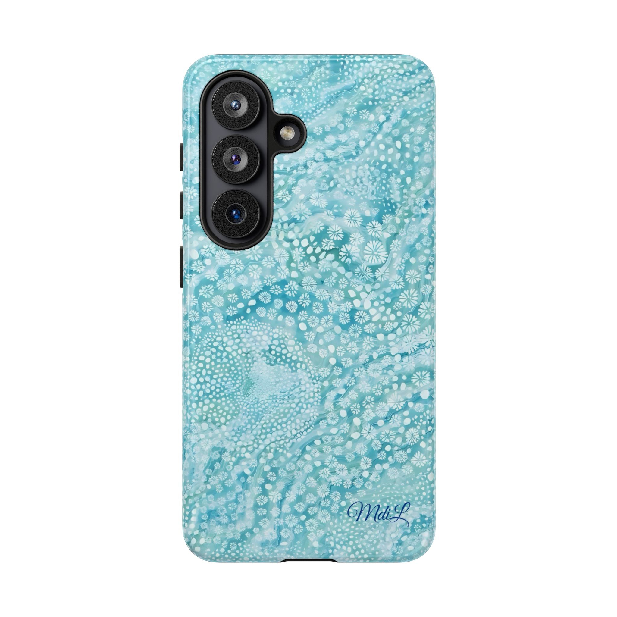 Teal Florals