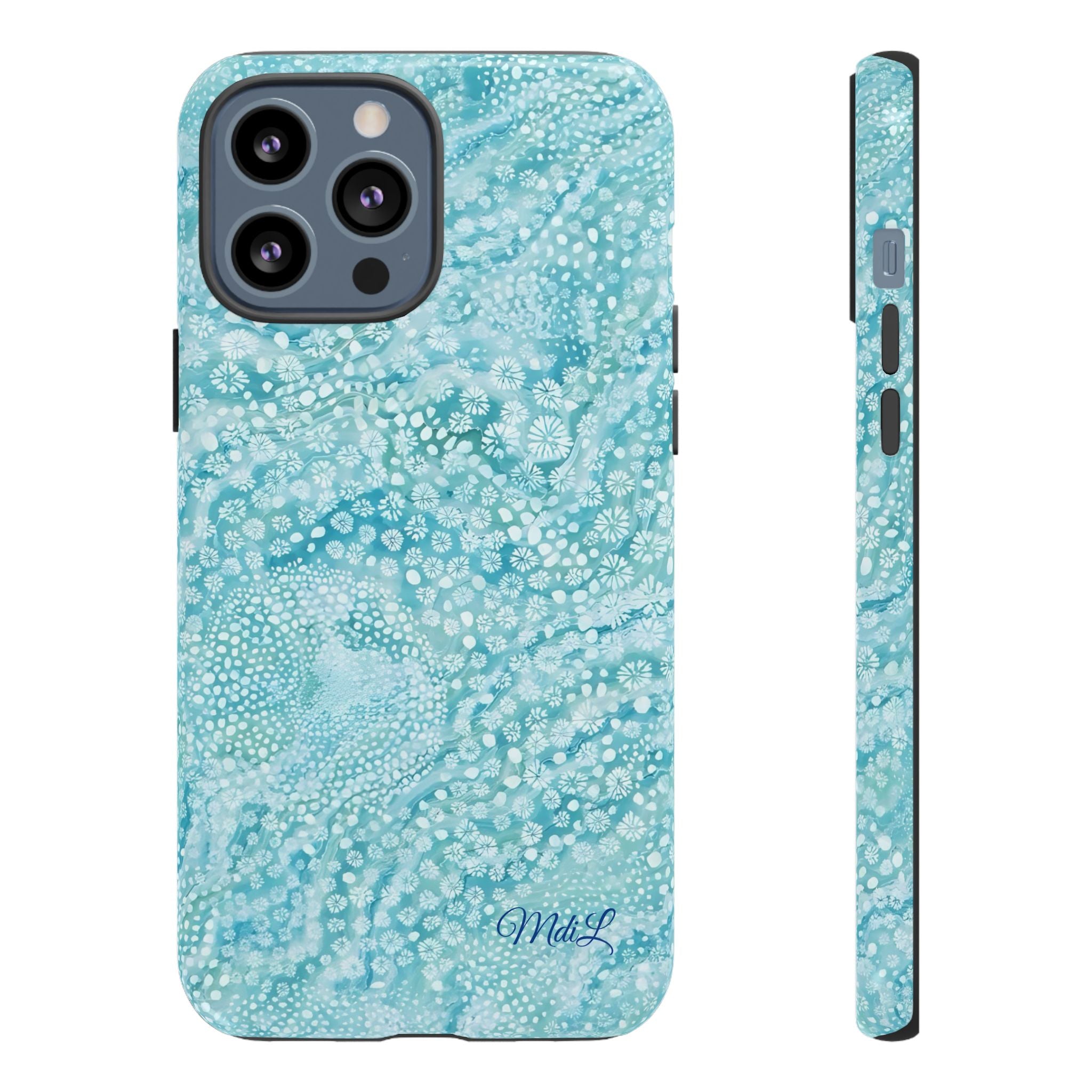 Teal Florals