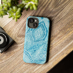 Teal Paisley