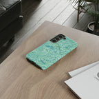 Teal Florals