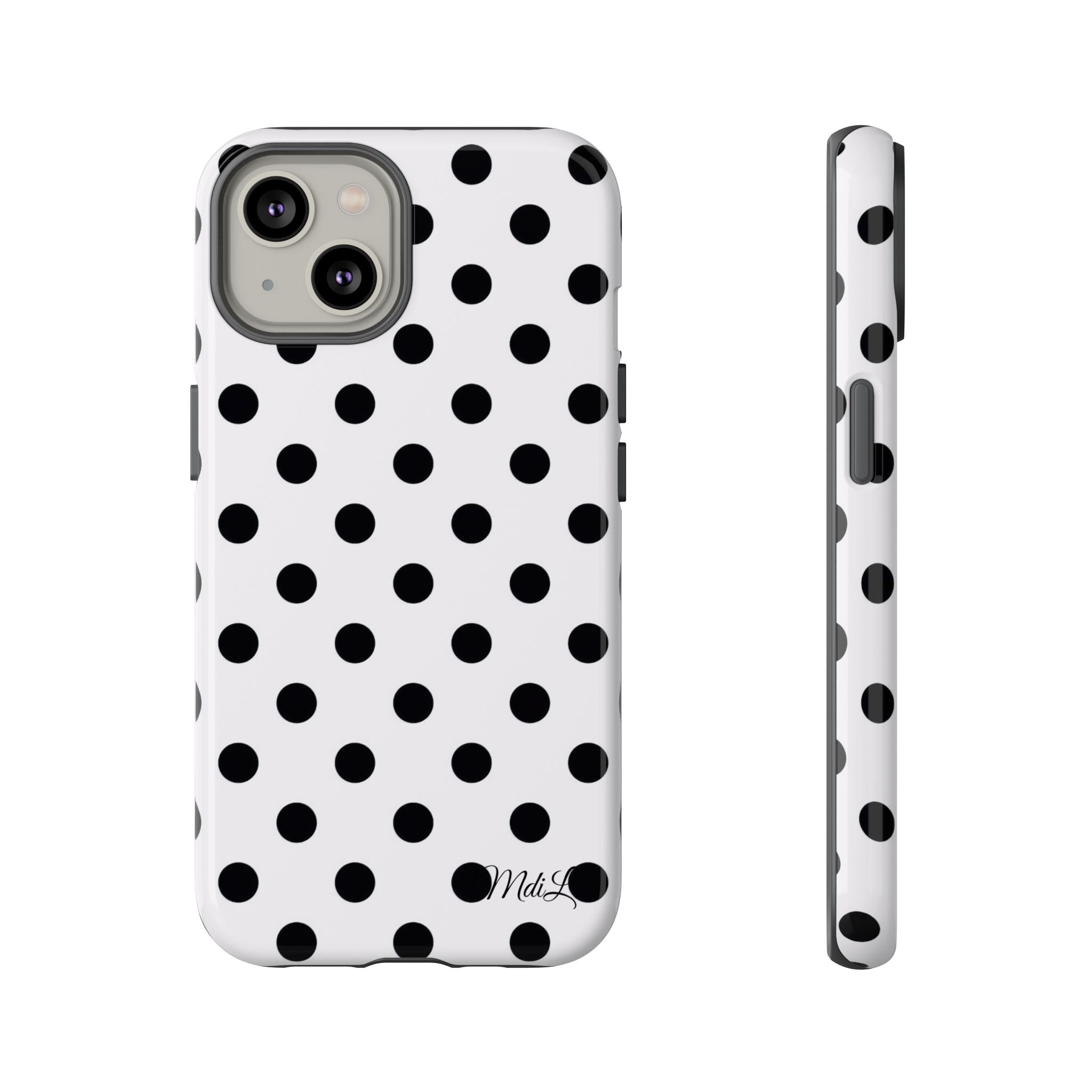Polka Dots | Black and White - Mare di Luna