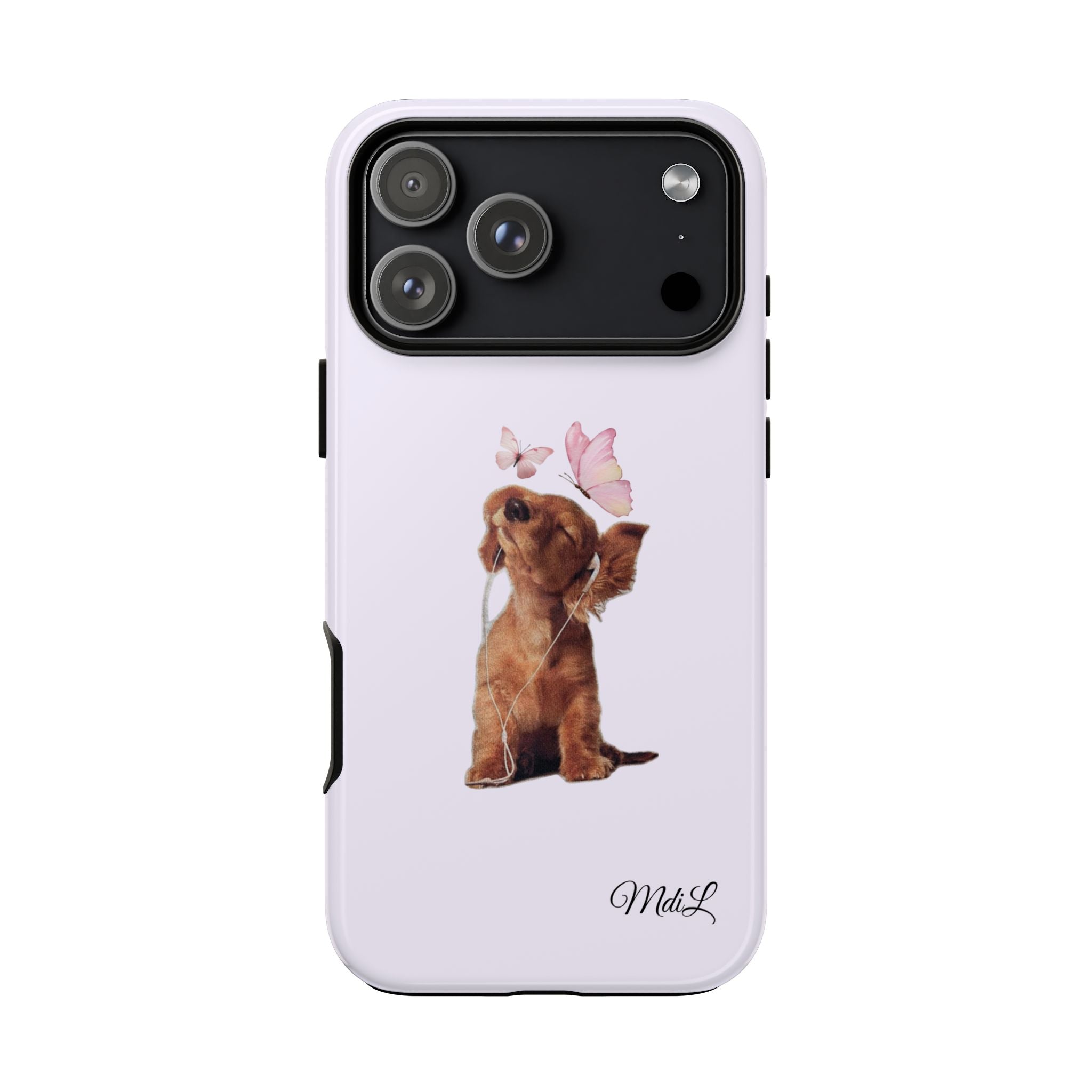 Puppy | Purple Butterflies