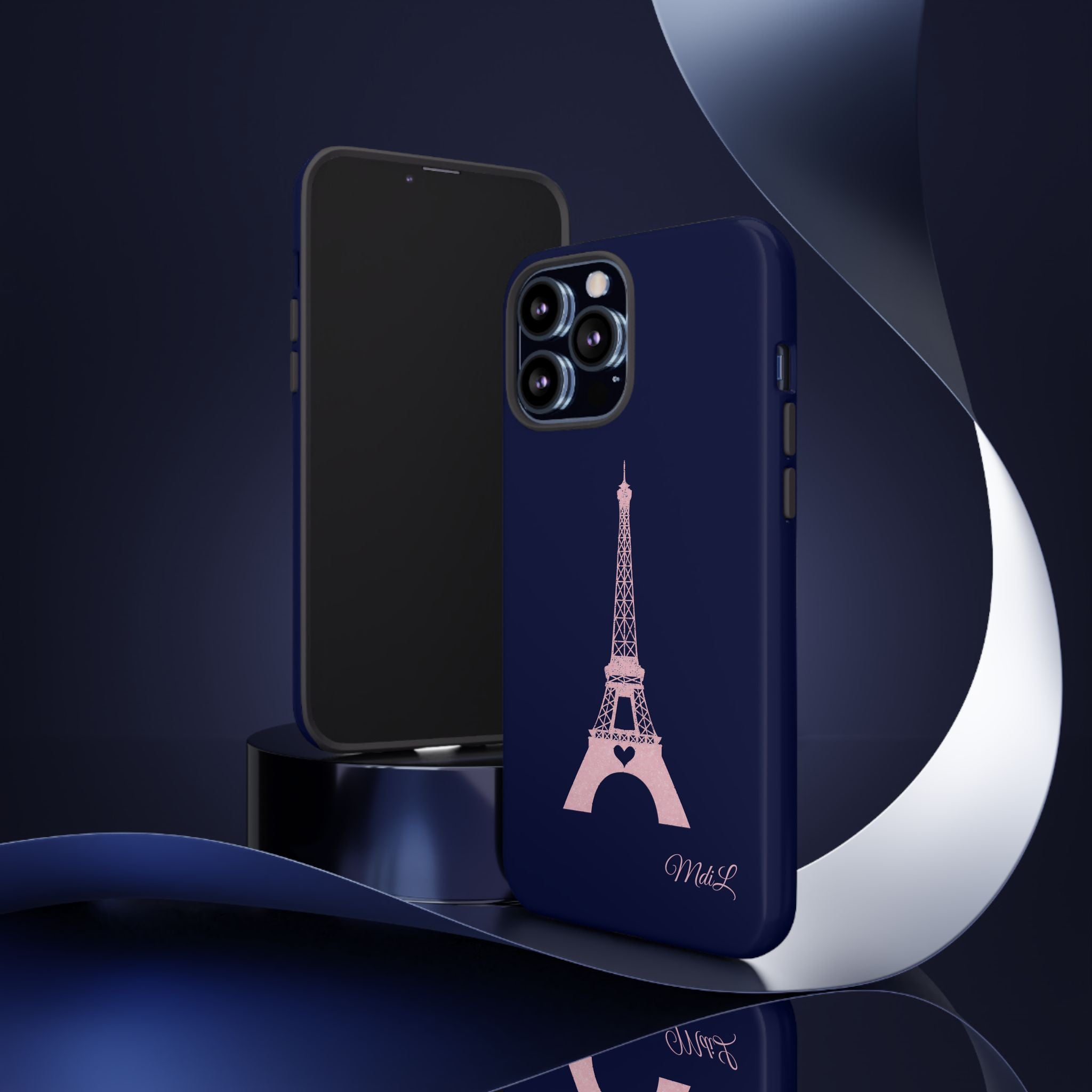 Eiffel Tower | Pink & Blue - Mare di Luna