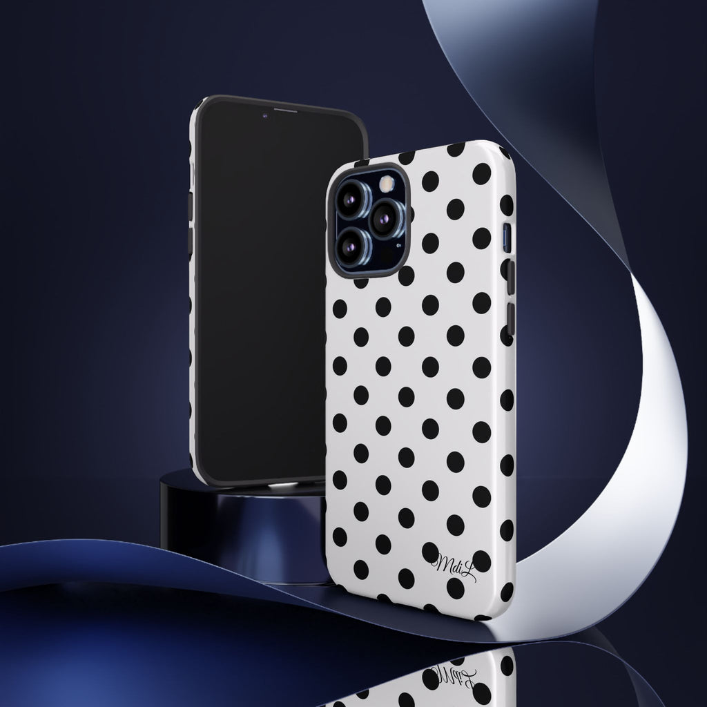 Polka Dots | Black and White - Mare di Luna
