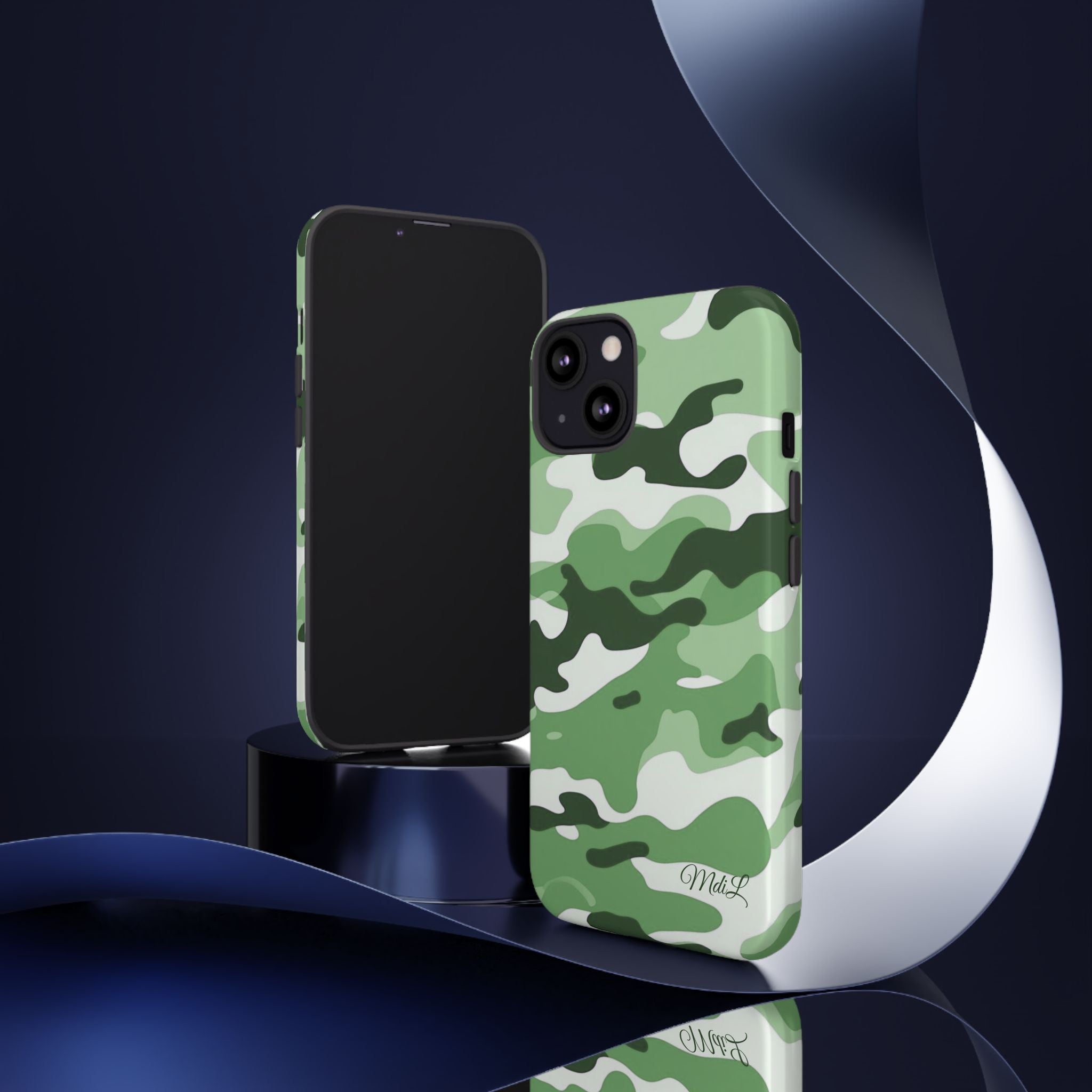 Mint Camo iPhone Case