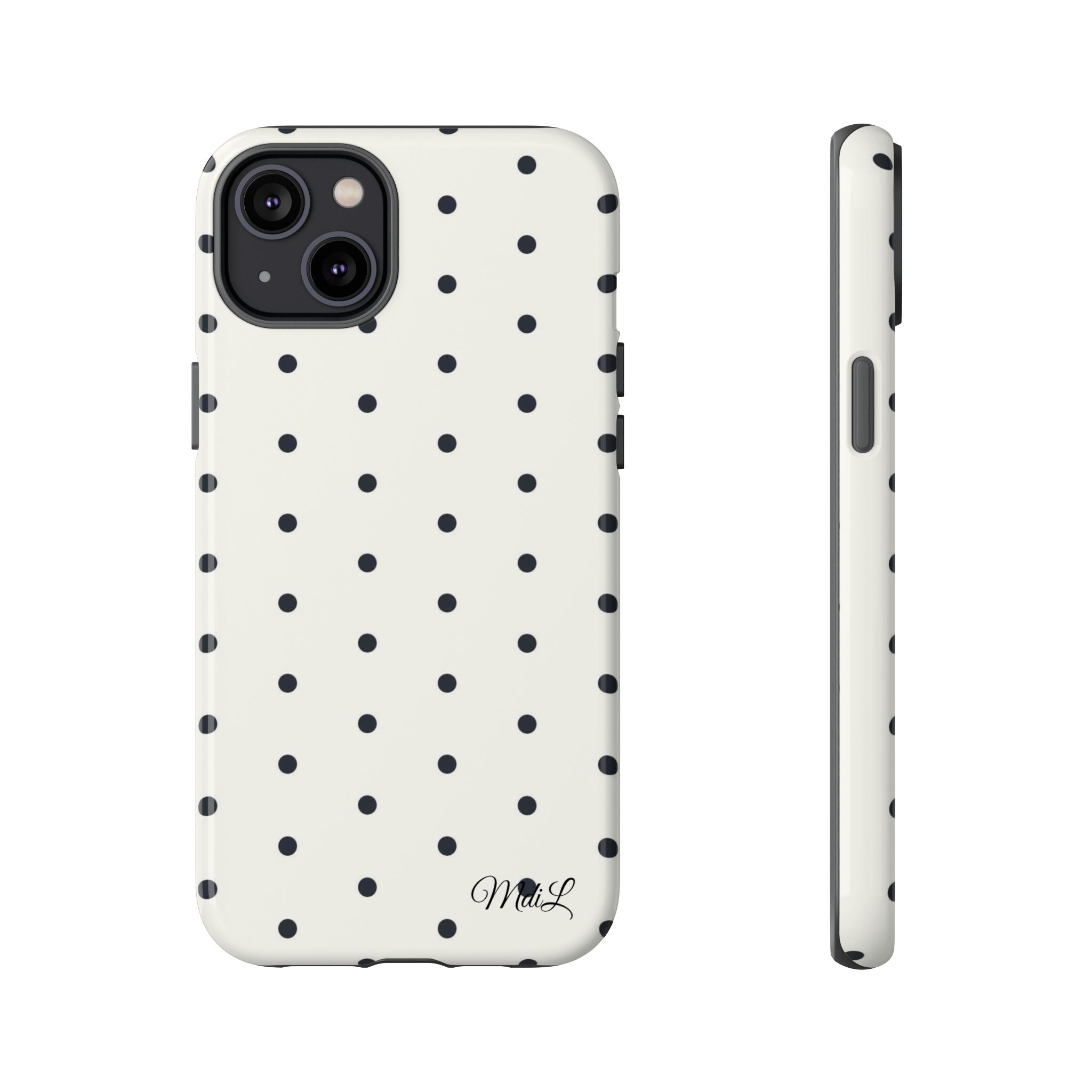 Polka Dots | Black and White - Mare di Luna