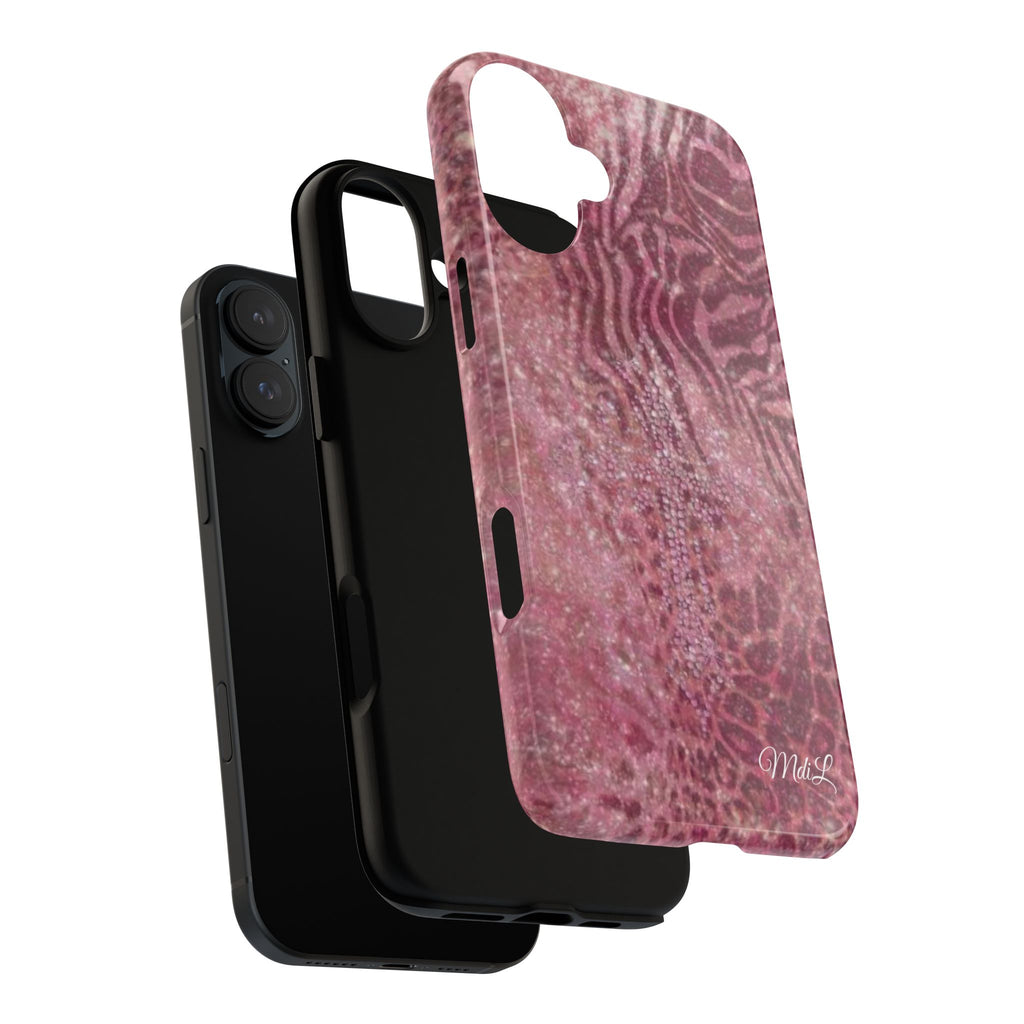 Pink Cross iPhone Case